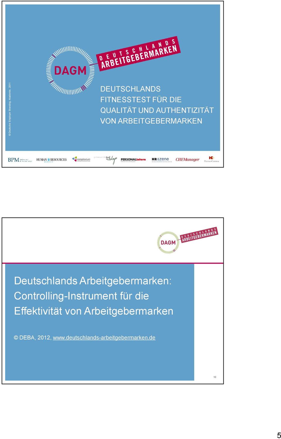 Deutschlands Arbeitgebermarken: Controlling-Instrument für die
