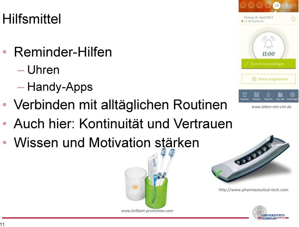Wissen und Motivation stärken www.leben-mit-cml.