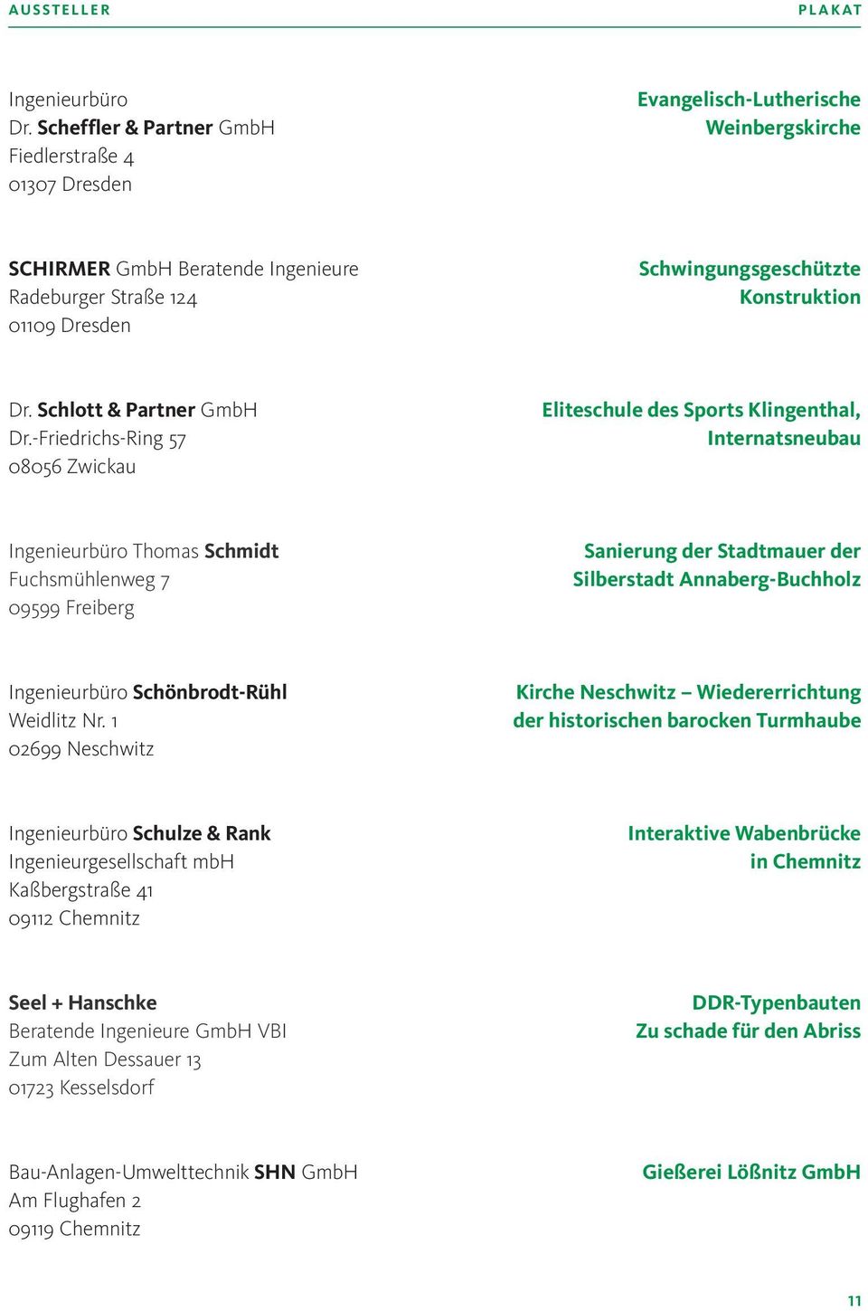Konstruktion Dr. Schlott & Partner GmbH Dr.