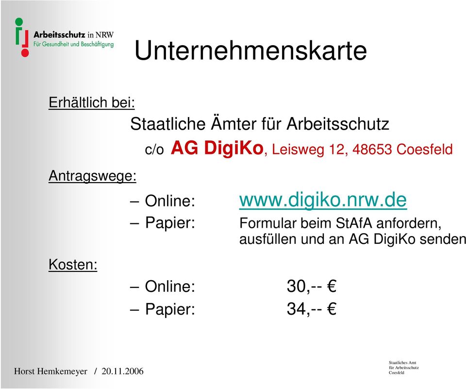 Online: www.digiko.nrw.
