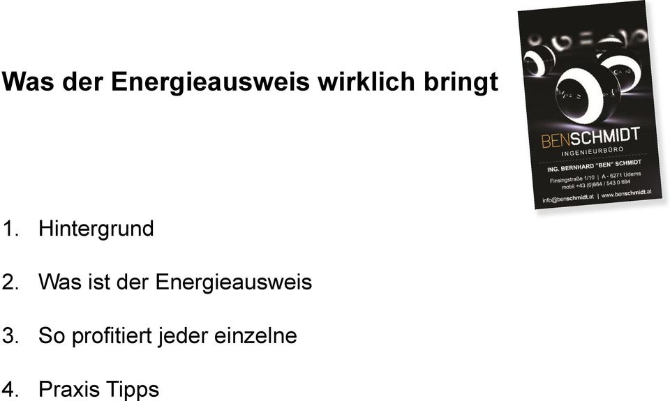 Energieausweis 3.