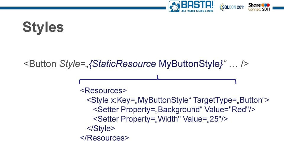 Button > <Setter Property= Background Value="Red"/>