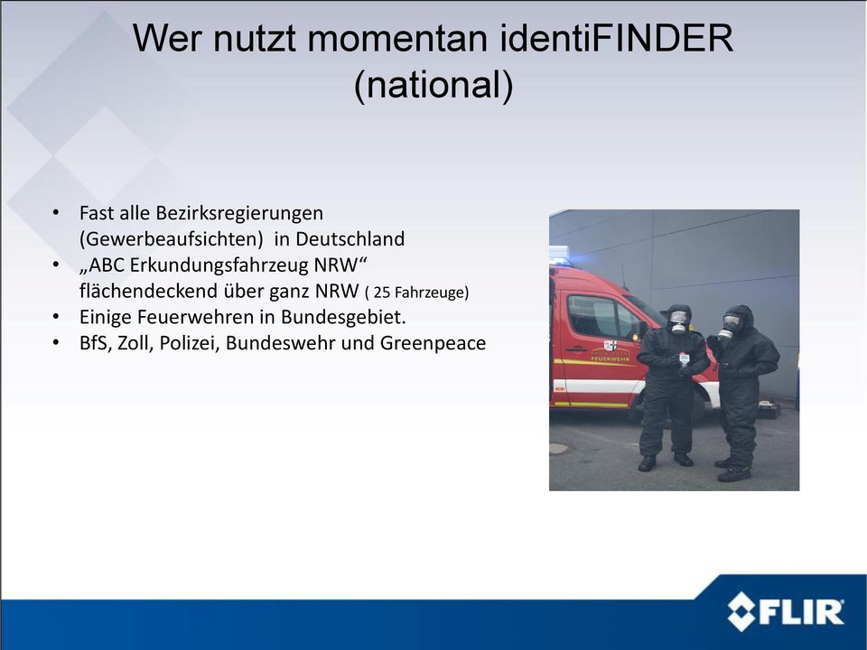 Erkundungsfahrzeug NRW flächendeckend über ganz NRW ( 25