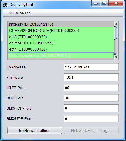 Montage VERBINDUNG HERSTELLEN Um das APPMODULE zu konfigurieren sind ein aktueller Browser und eine Netzwerkverbindung zum Gerät notwendig.