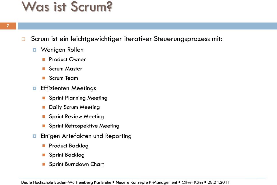 Product Owner Scrum Master Scrum Team Effizienten Meetings Sprint Planning Meeting