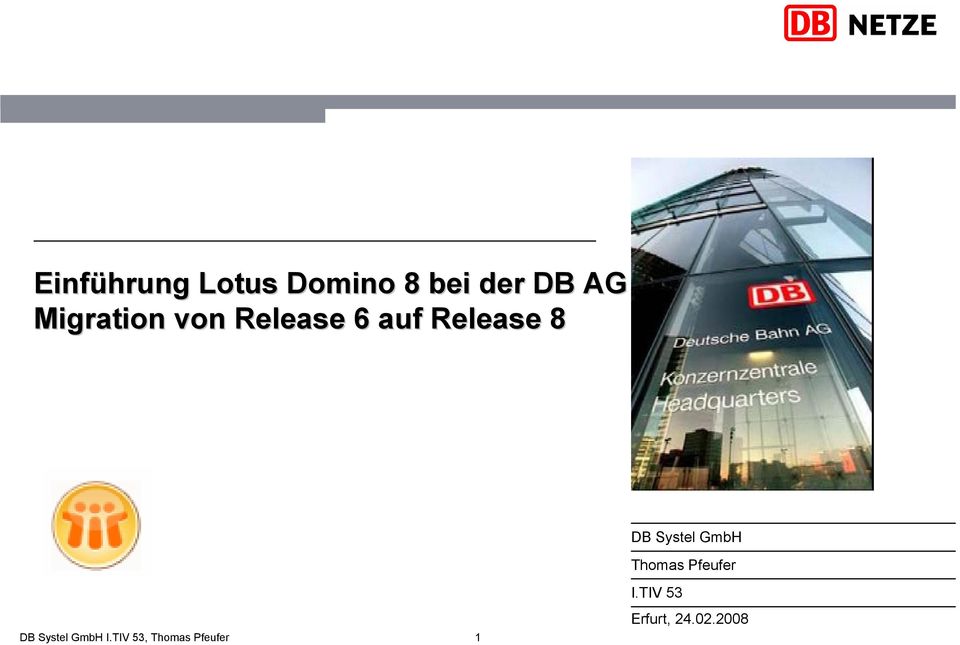 Release 8 1 DB Systel GmbH Thomas