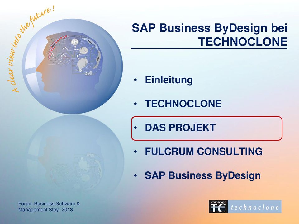 FULCRUM CONSULTING SAP Business ByDesign
