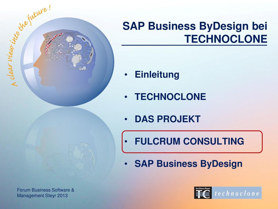 FULCRUM CONSULTING SAP Business ByDesign