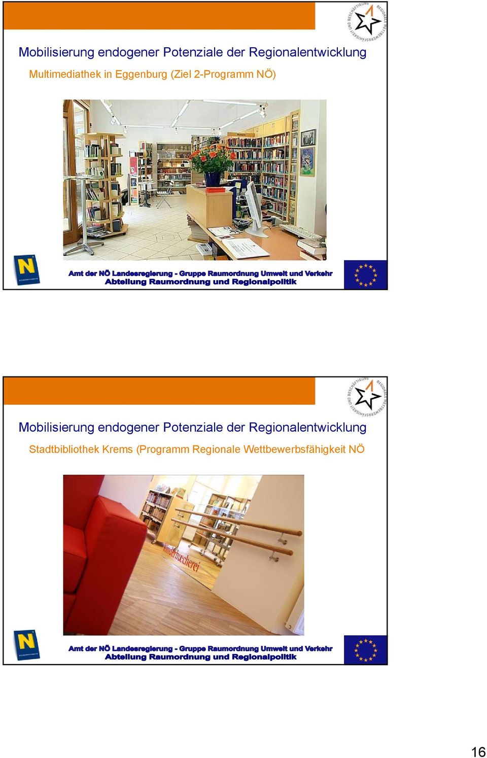 Stadtbibliothek Krems (Programm Regionale