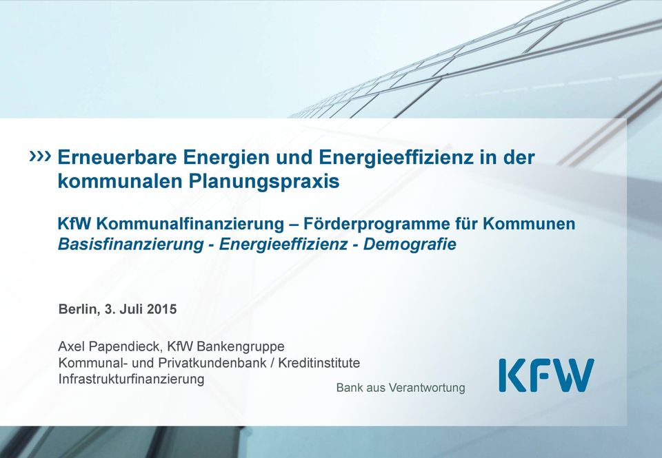 Energieeffizienz - Demografie Berlin, 3.