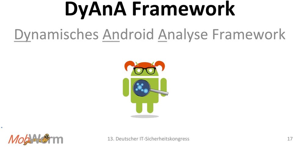 Analyse Framework 13.