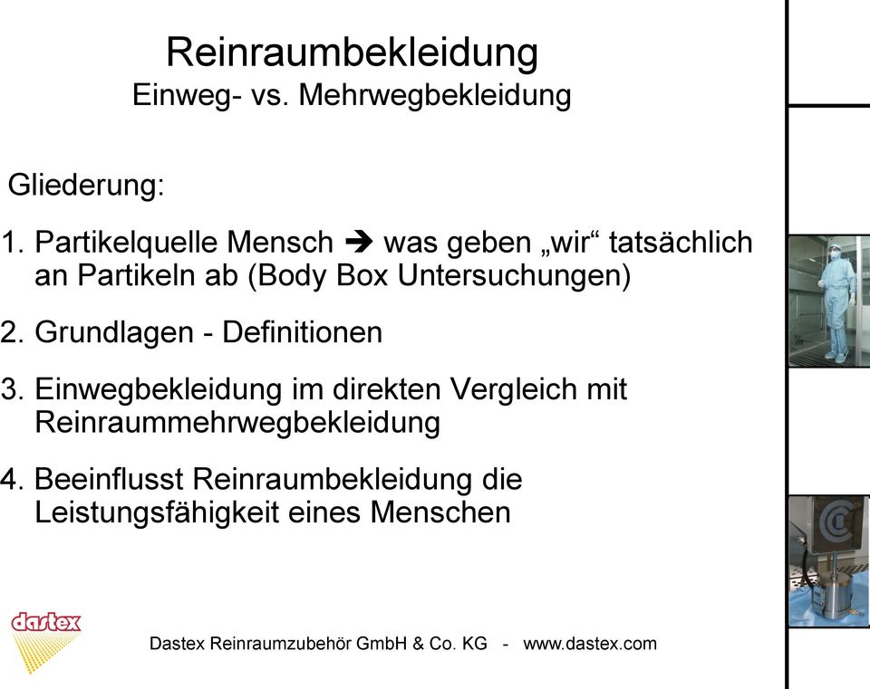 Box Untersuchungen) 2. Grundlagen - Definitionen 3.