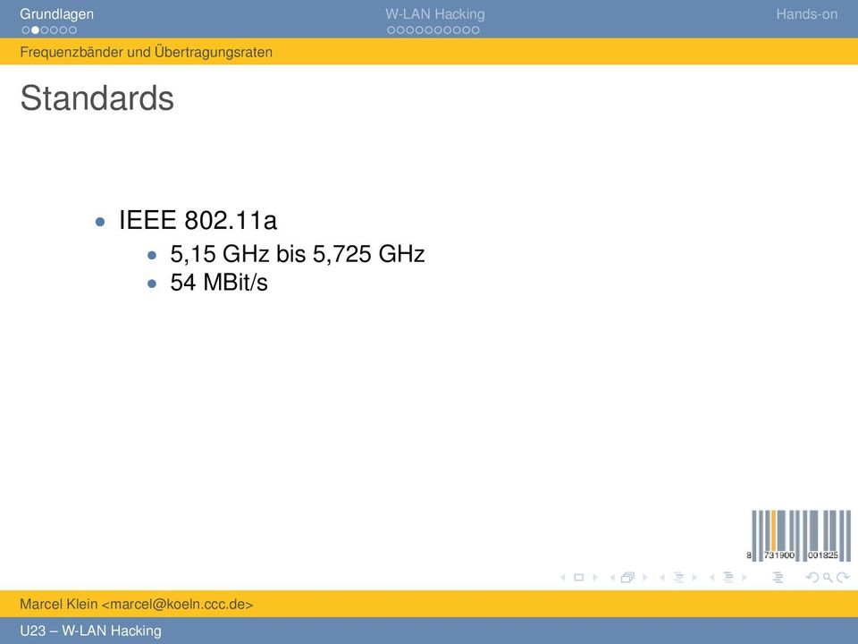Standards IEEE 802.