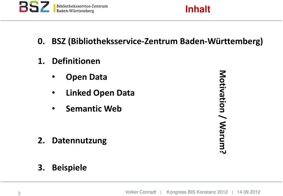 Definitionen Open Data Linked Open Data Semantic Web 2.
