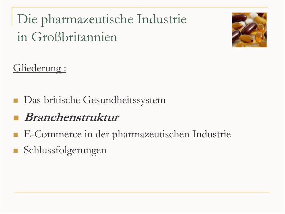 Gesundheitssystem Branchenstruktur