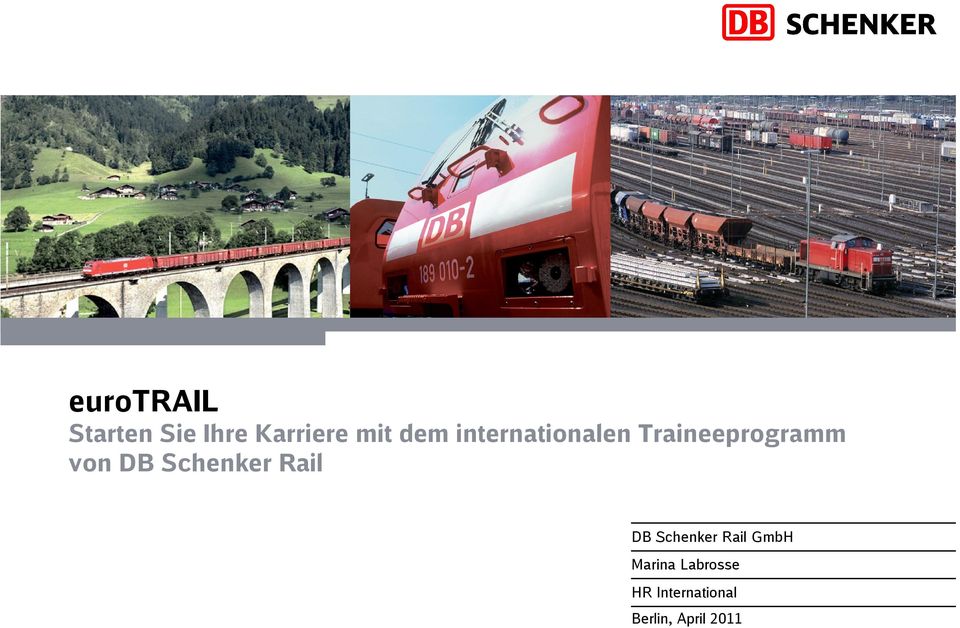 Schenker Rail DB Schenker Rail GmbH Marina
