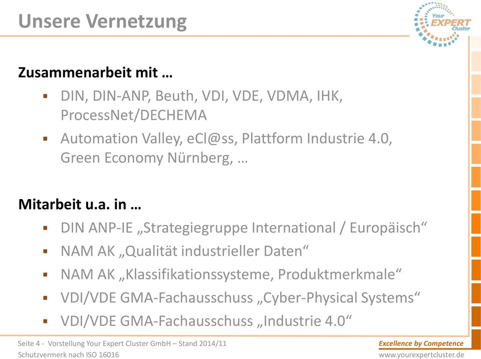 tform Industrie 4.0, Green Economy Nürnberg, Mitar