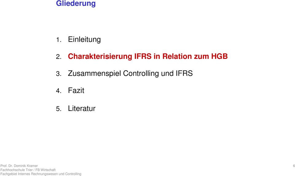 Relation zum HGB 3.