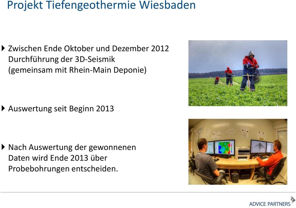 Rhein-Main Deponie) Auswertung seit Beginn 2013 Nach