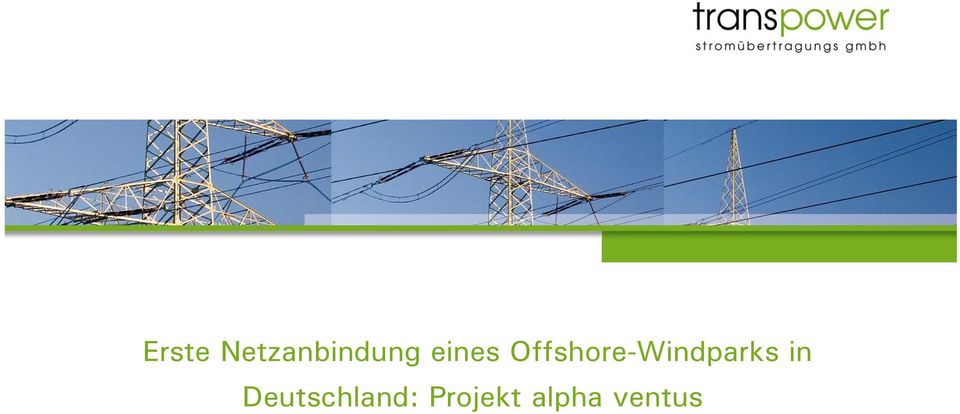 Offshore-Windparks in