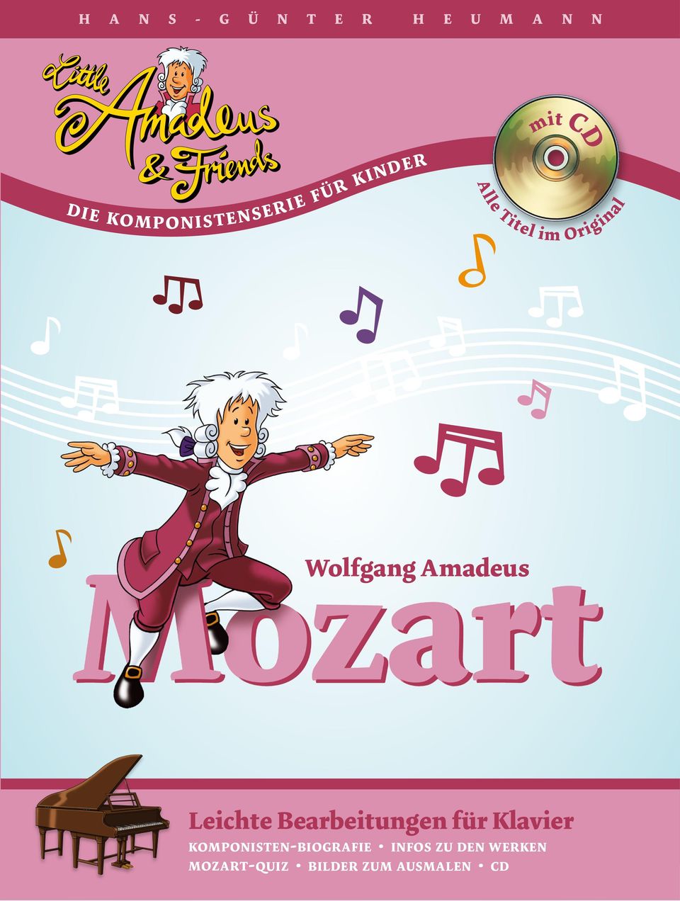 Amadeus Leichte Bearbeitungen für Klavier