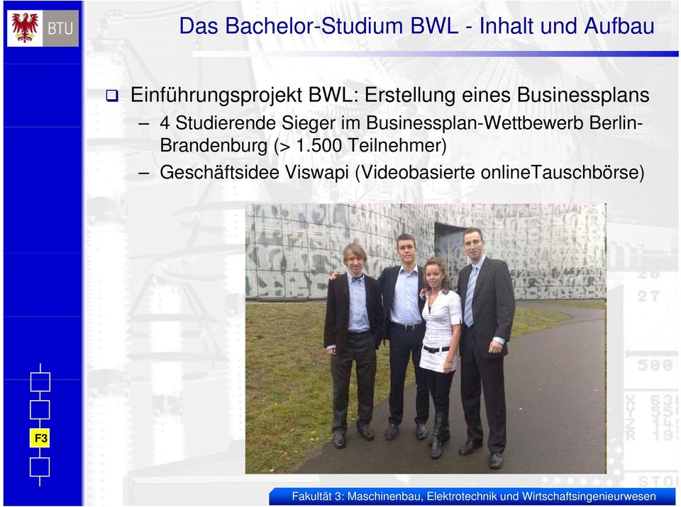Studierende Sieger im Businessplan-Wettbewerb Berlin-