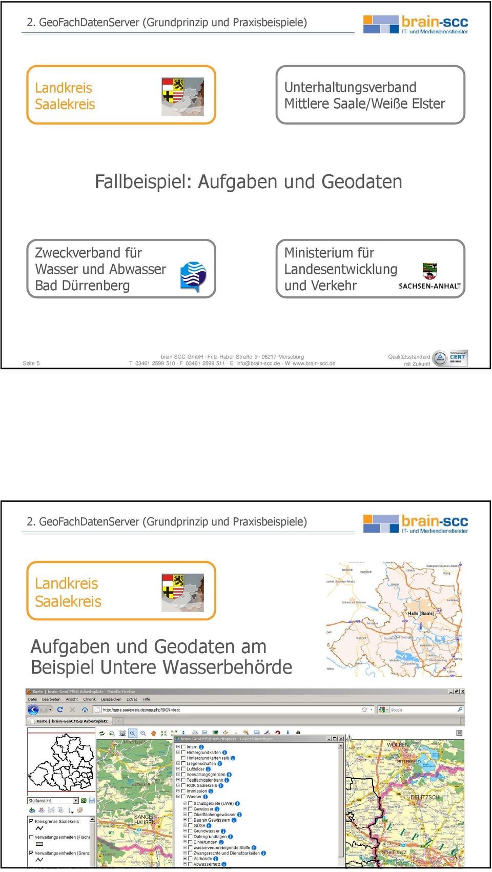 Abwasser Bad Dürrenberg Ministerium für Landesentwicklung und Verkehr