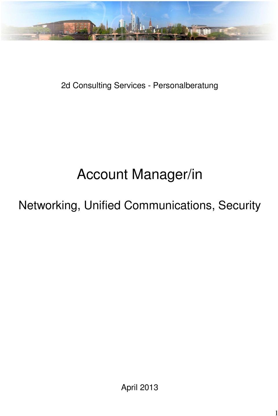 Manager/in Networking,