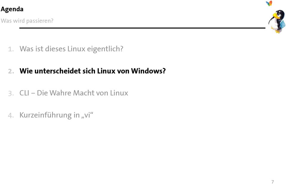 Wie unterscheidet sich Linux von Windows?
