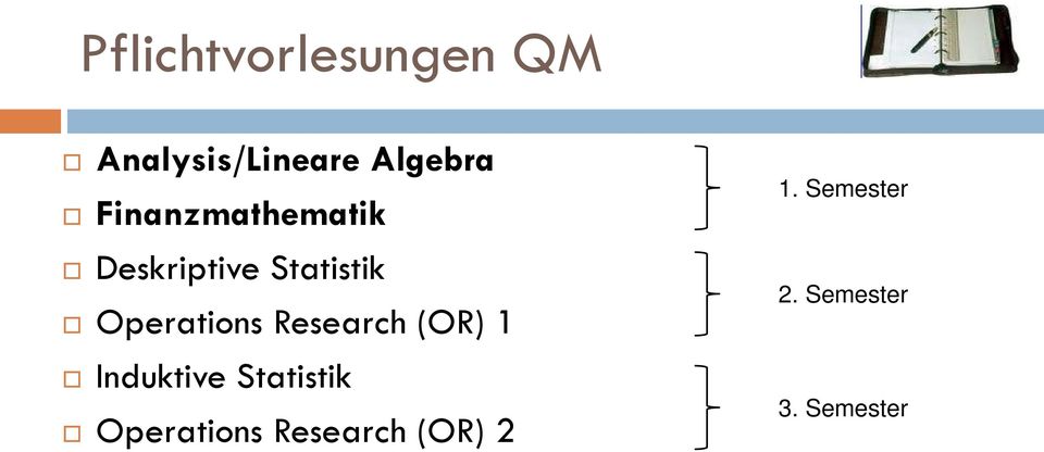 Operations Research (OR) 1 Induktive Statistik