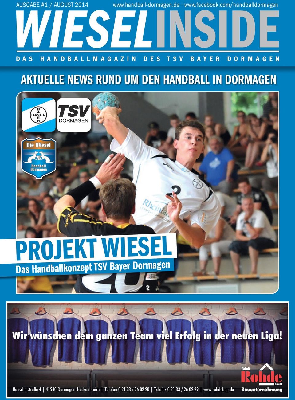 Programm Handball Heft Nr 1 März 1996 HG Hamburg Barmbek 