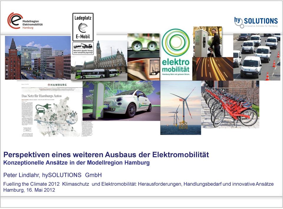 hysolutions GmbH Fuelling the Climate 2012 Klimaschutz und