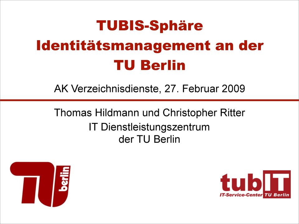 Februar 2009 Thomas Hildmann und