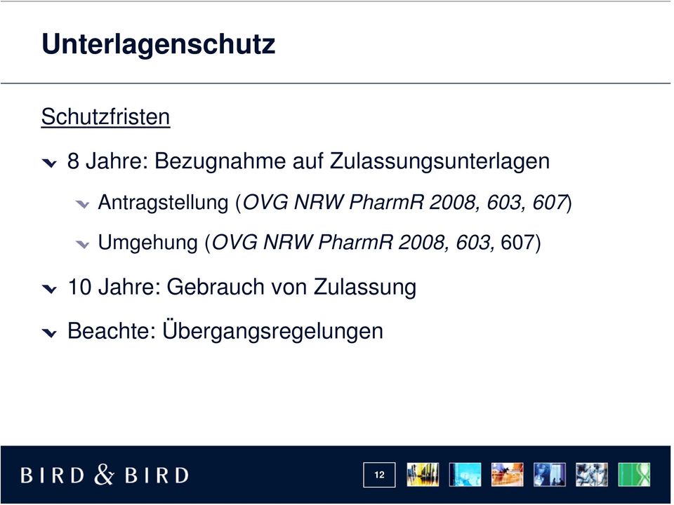 2008, 603, 607) Umgehung (OVG NRW PharmR 2008, 603, 607)