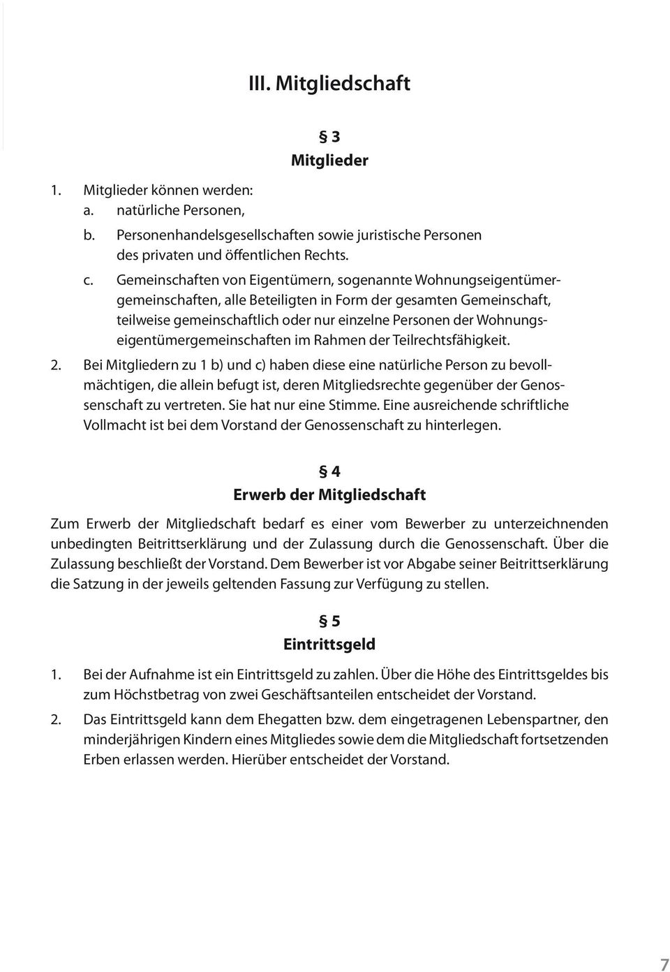 Wohnungseigentümergemeinschaften im Rahmen der Teilrechtsfähigkeit. 2.