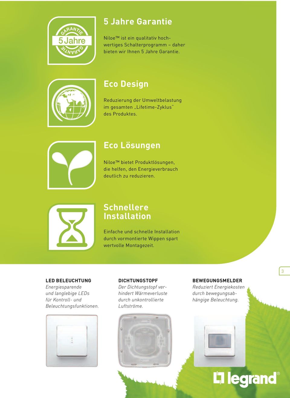 Eco Lösungen Niloe bietet Produktlösungen, die helfen, den Energieverbrauch deutlich zu reduzieren.