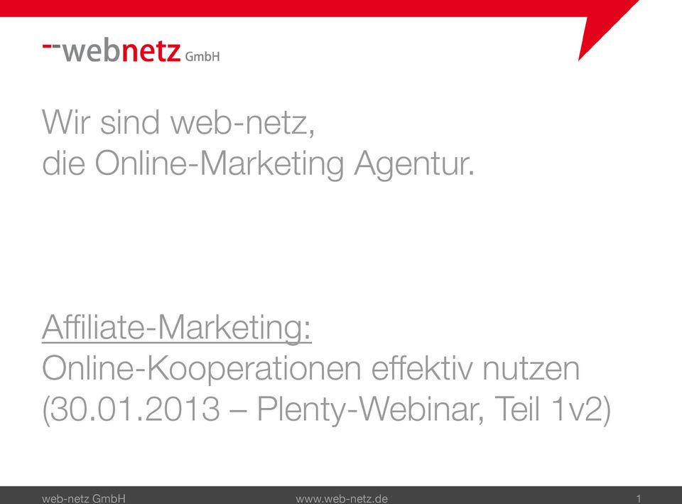 Affiliate-Marketing: Online-Kooperationen