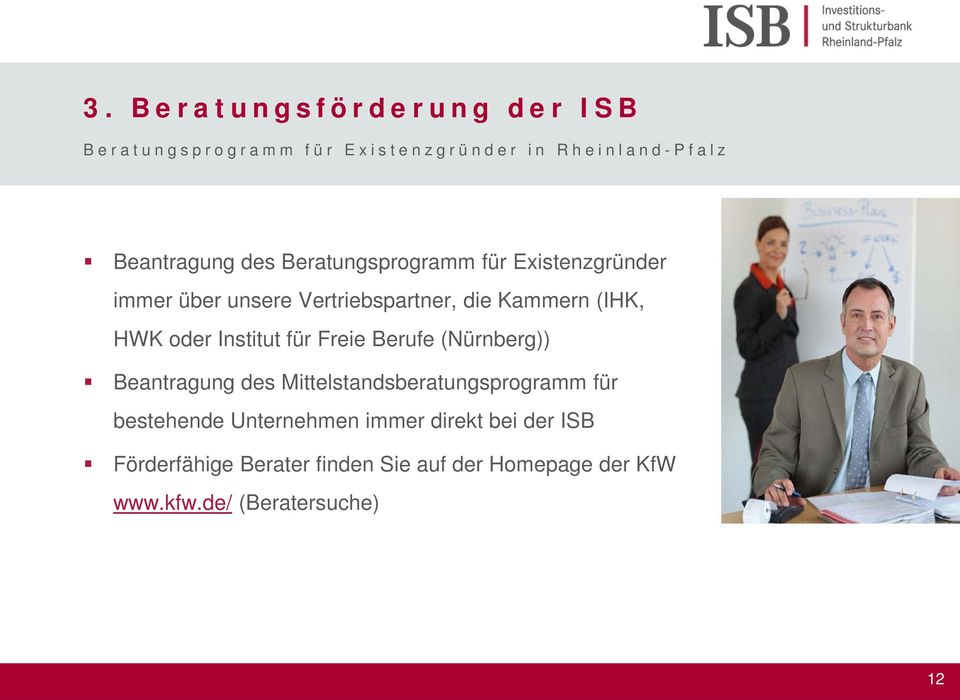 Institut für Freie Berufe (Nürnberg)) Beantragung des Mittelstandsberatungsprogramm für bestehende