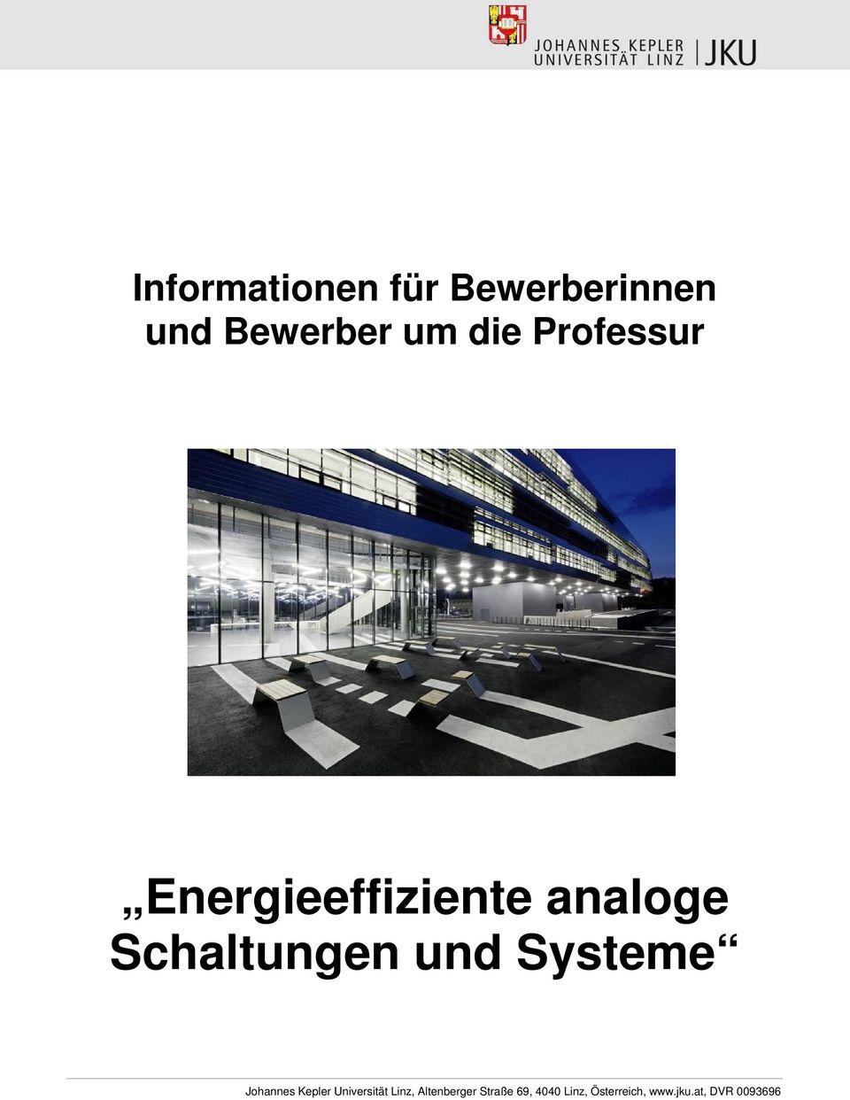 Systeme Johannes Kepler Universität Linz, Altenberger