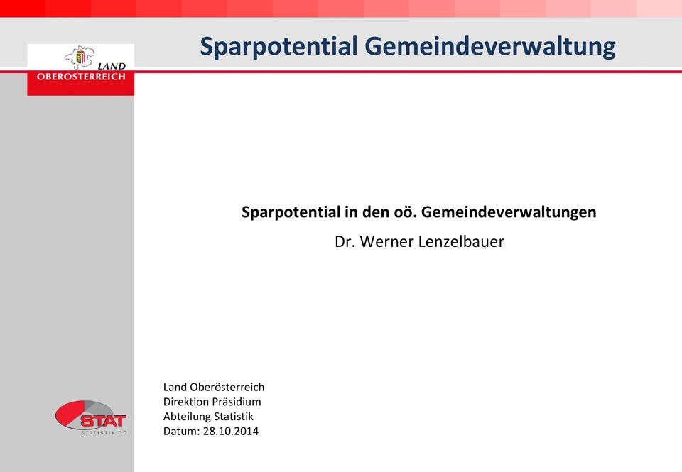 Gemeindeverwaltungen Dr.