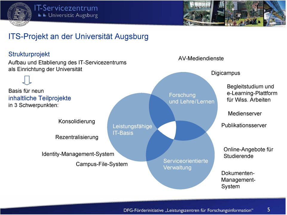 AV-Mediendienste Digicampus Begleitstudium und e-learning-plattform für Wiss.