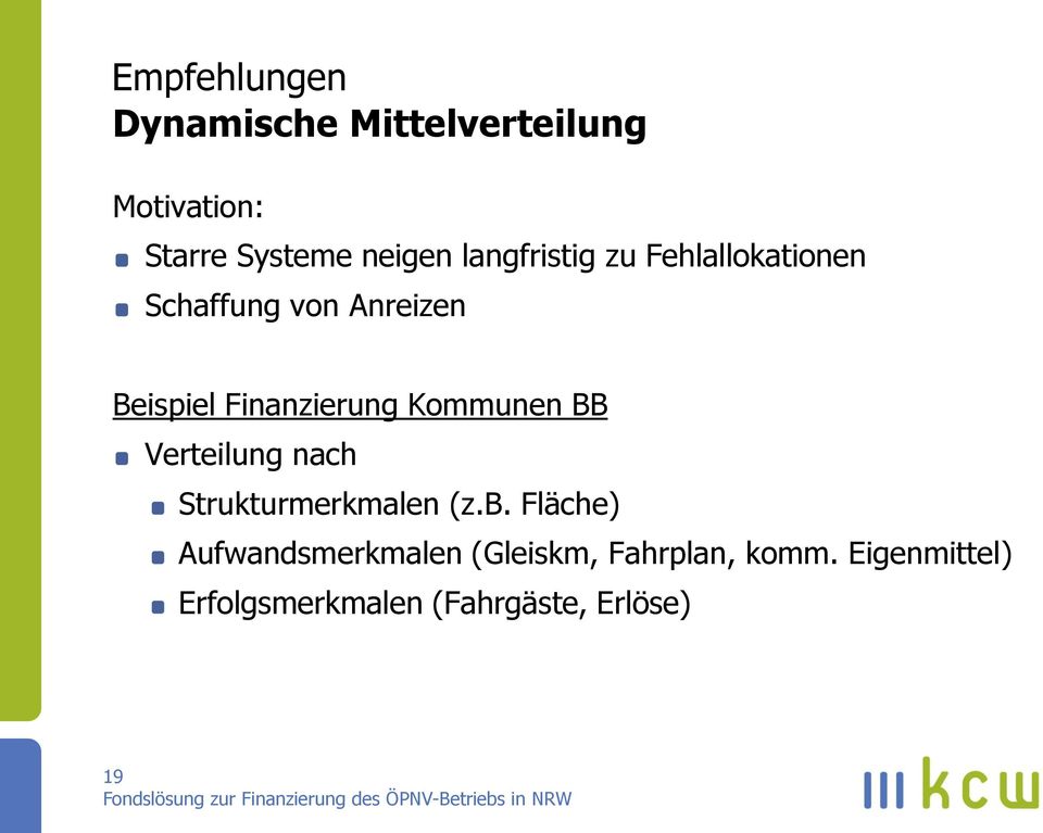 Kommunen BB Verteilung nach Strukturmerkmalen (z.b.