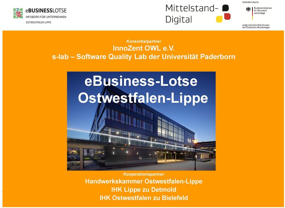 ebusiness-lotse Ostwestfalen-Lippe Kooperationspartner