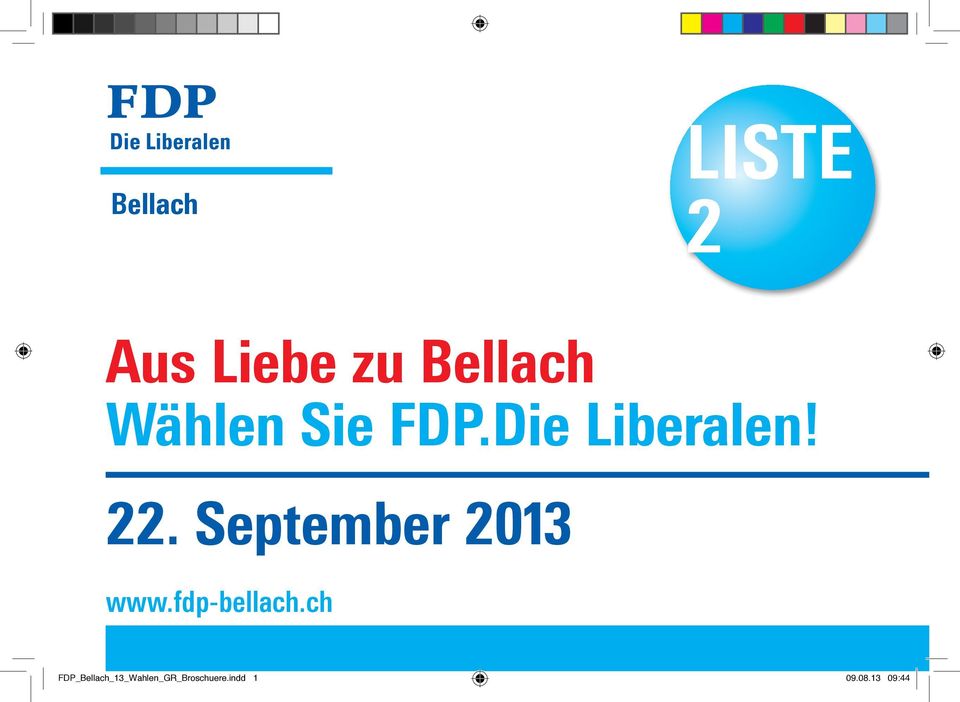 September 2013 www.fdp-bellach.