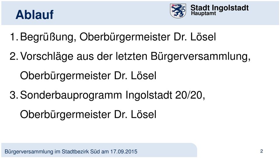 Oberbürgermeister Dr. Lösel 3.