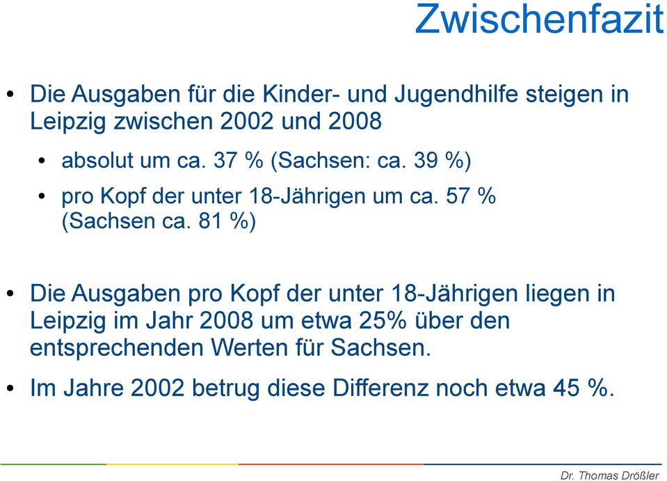 57 % (Sachsen ca.