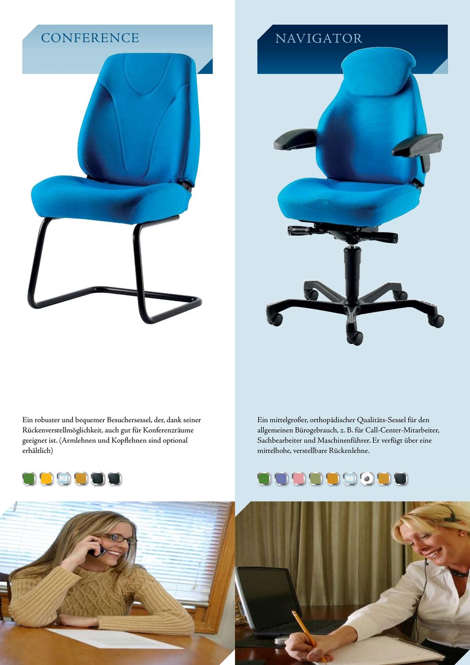 (Armlehnen und Kopflehnen sind optional erhältlich) Ein mittelgroßer, orthopädischer Qualitäts-Sessel