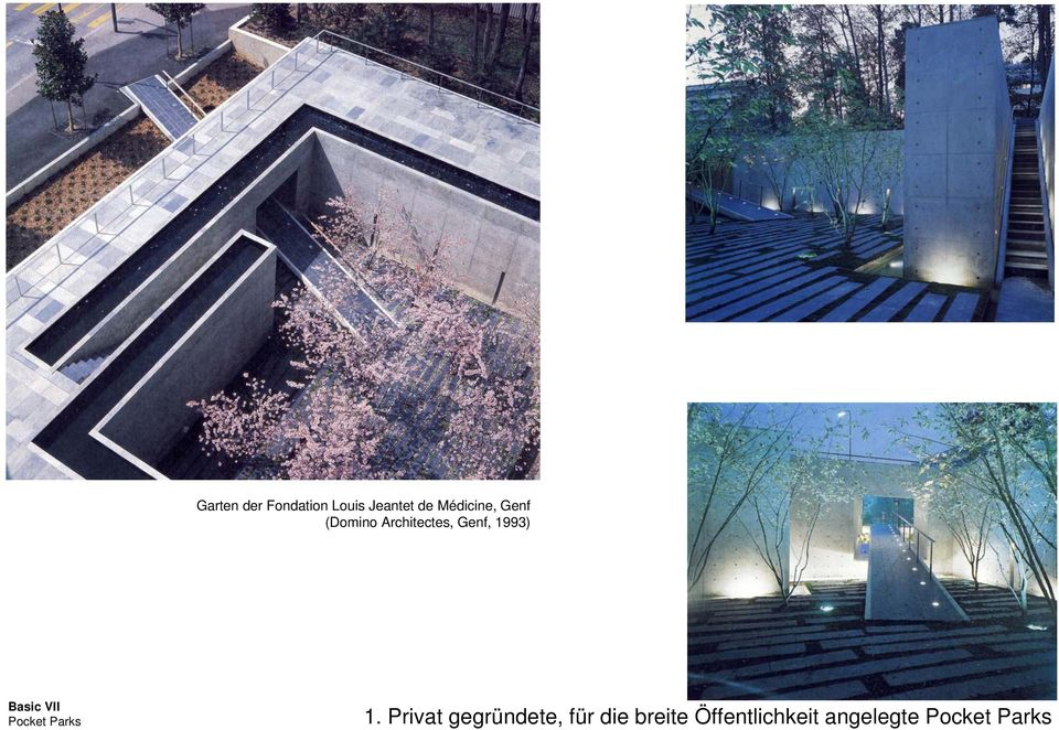 Architectes, Genf, 1993) 1.