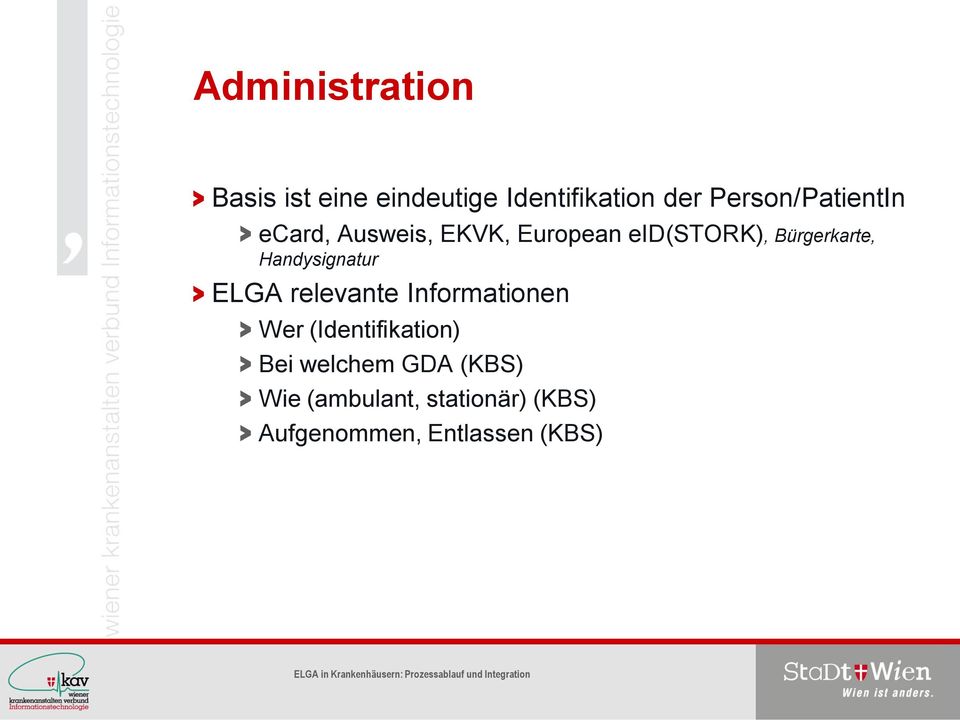 Bürgerkarte, Handysignatur > ELGA relevante Informationen > Wer