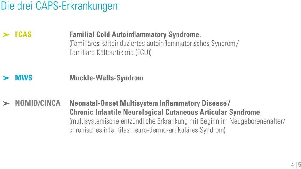 Neonatal-Onset Multisystem Inflammatory Disease / Chronic Infantile Neurological Cutaneous Articular Syndrome,